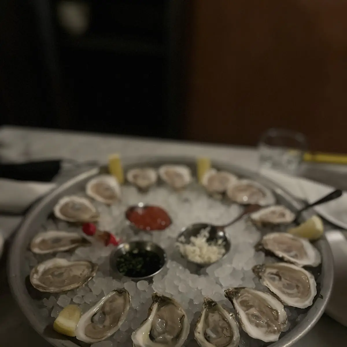 Oysters on the Half Shell