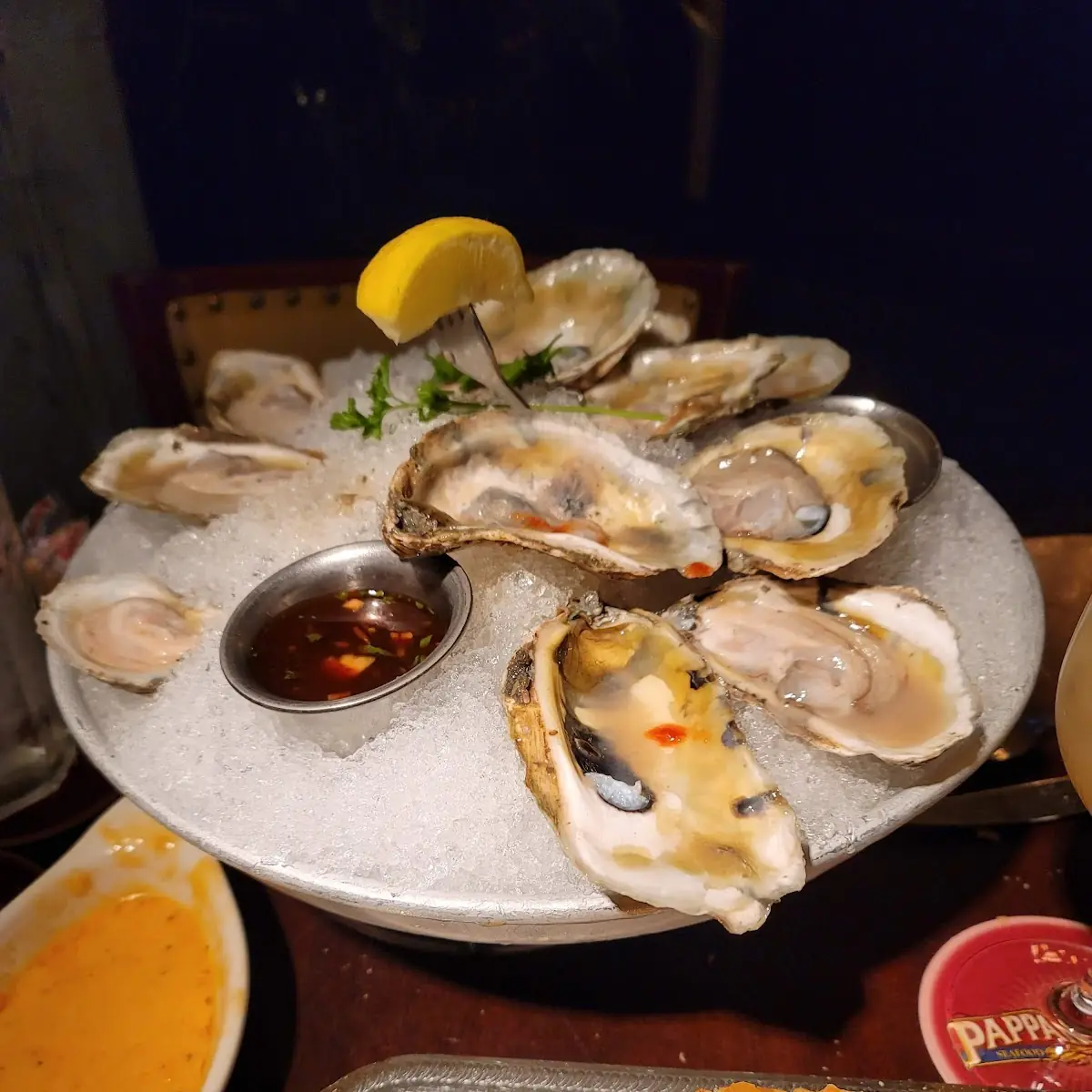 Raw Oysters on the Half Shell