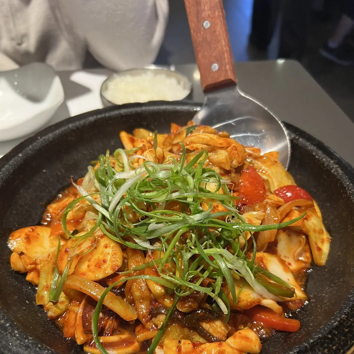 Beef & Octopus Iron Plate Stir Fry