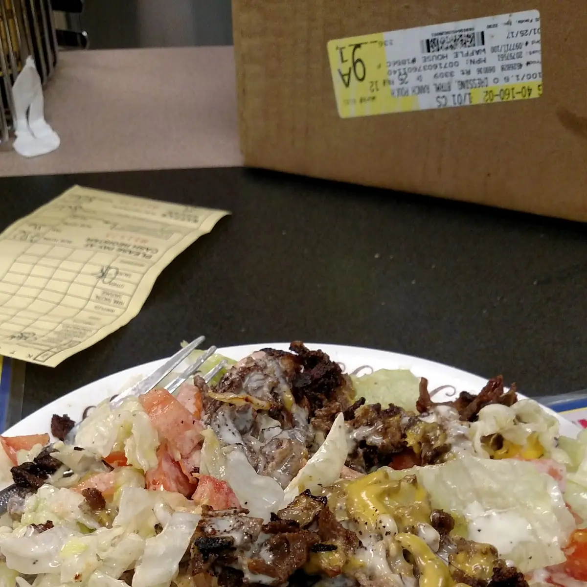 Cheese Steak Salad