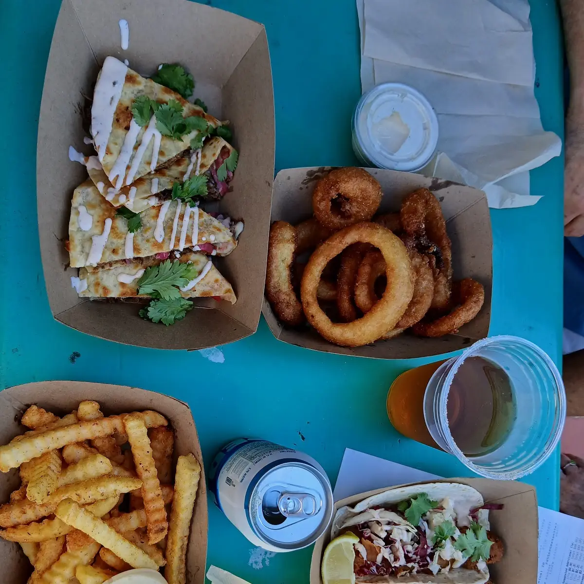 Quesadilla Onion Rings