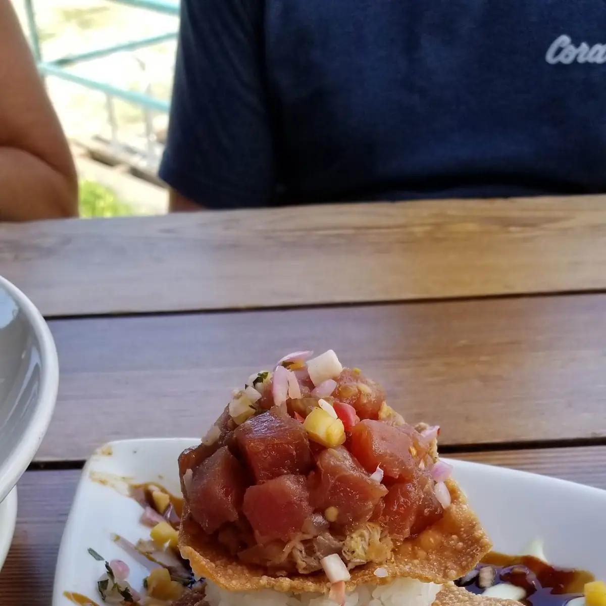 Ahi Poke Stack