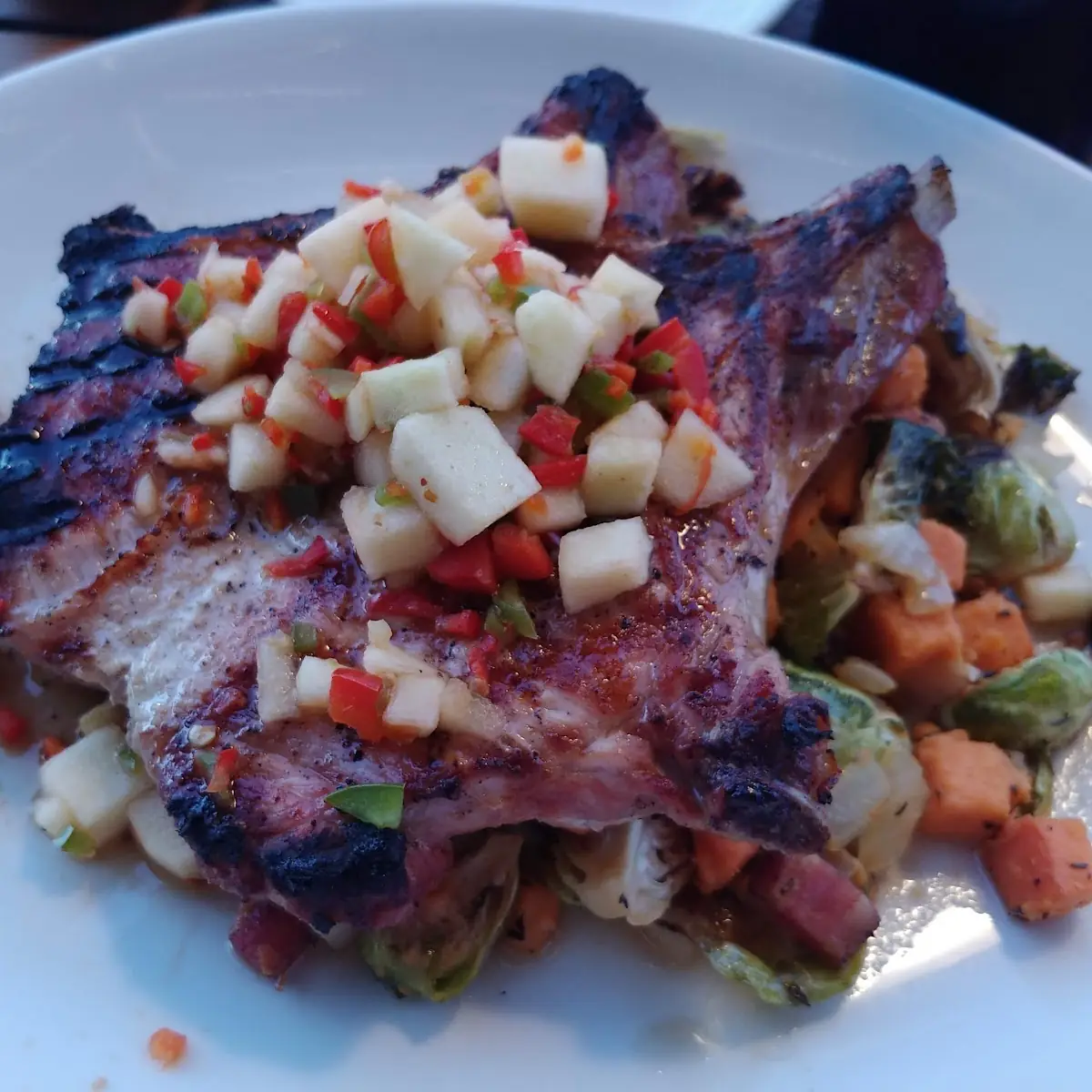 Pomegranate Glazed Pork Ribs