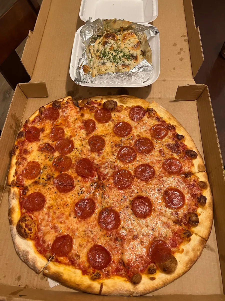 Pepperoni and Cheese Pizza