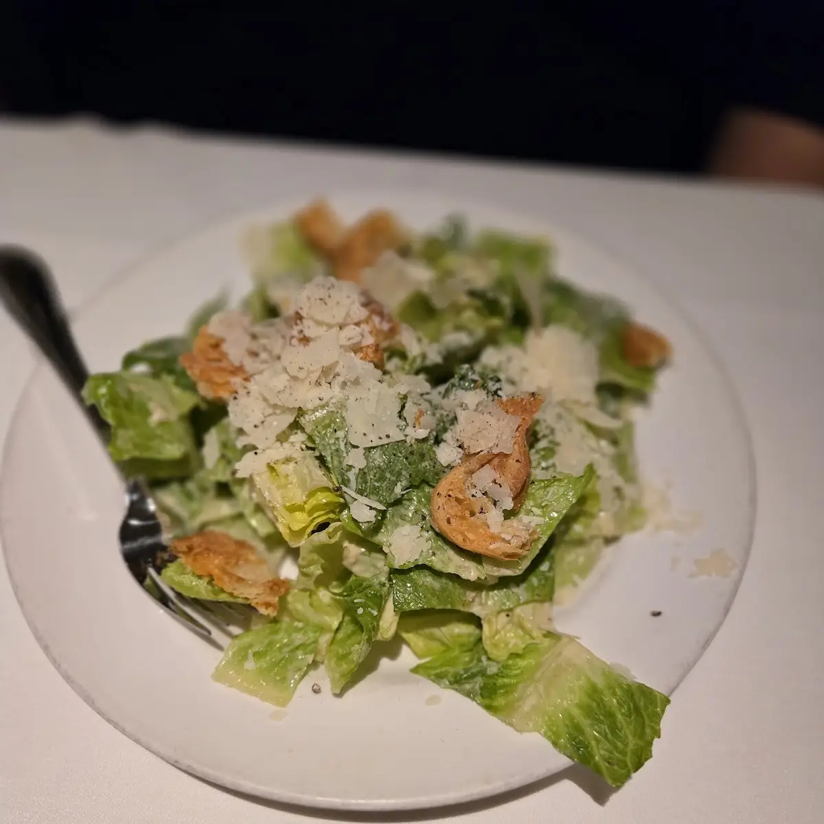 Caesar Salad with Grana Padano Croutons