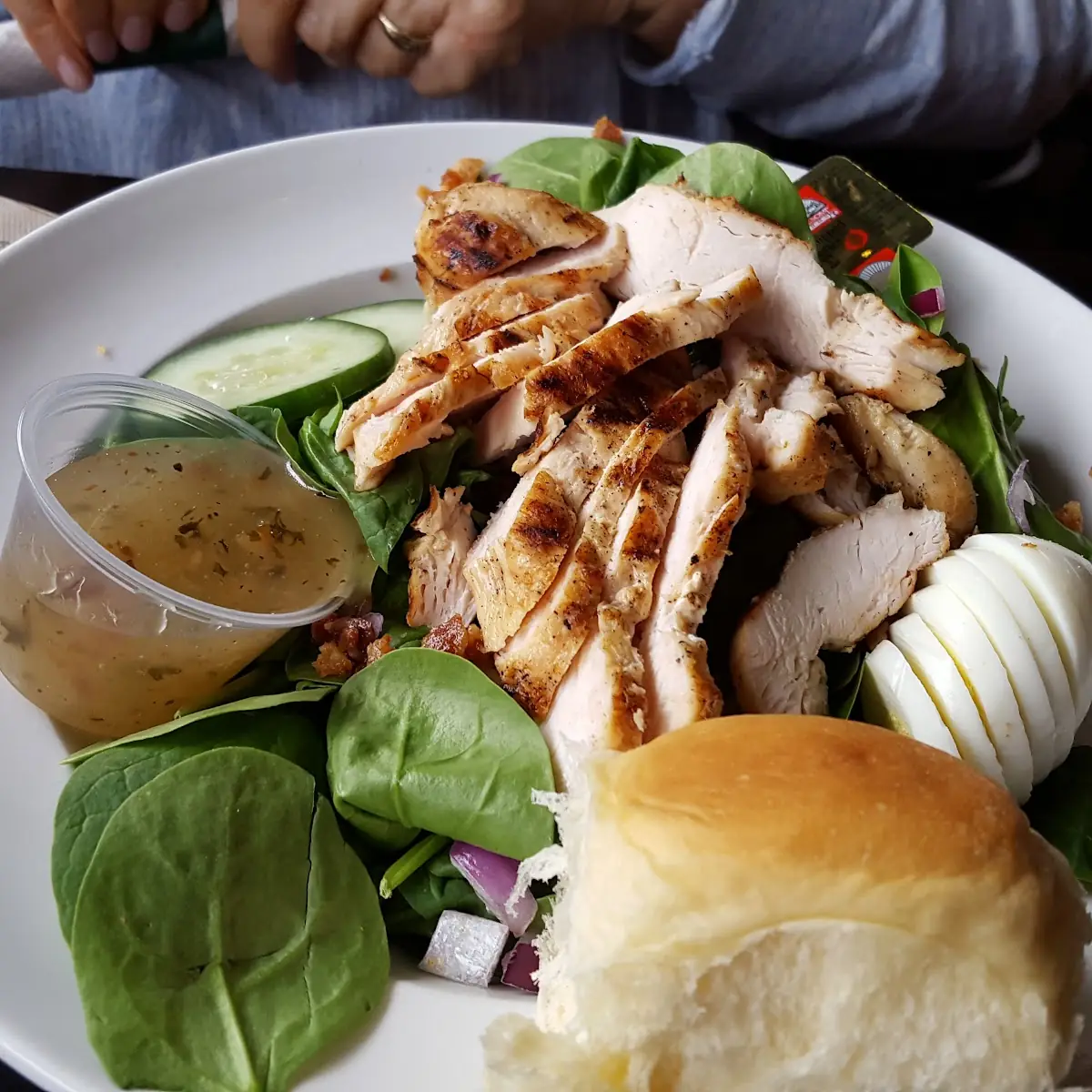 Lane's Spinach Salad