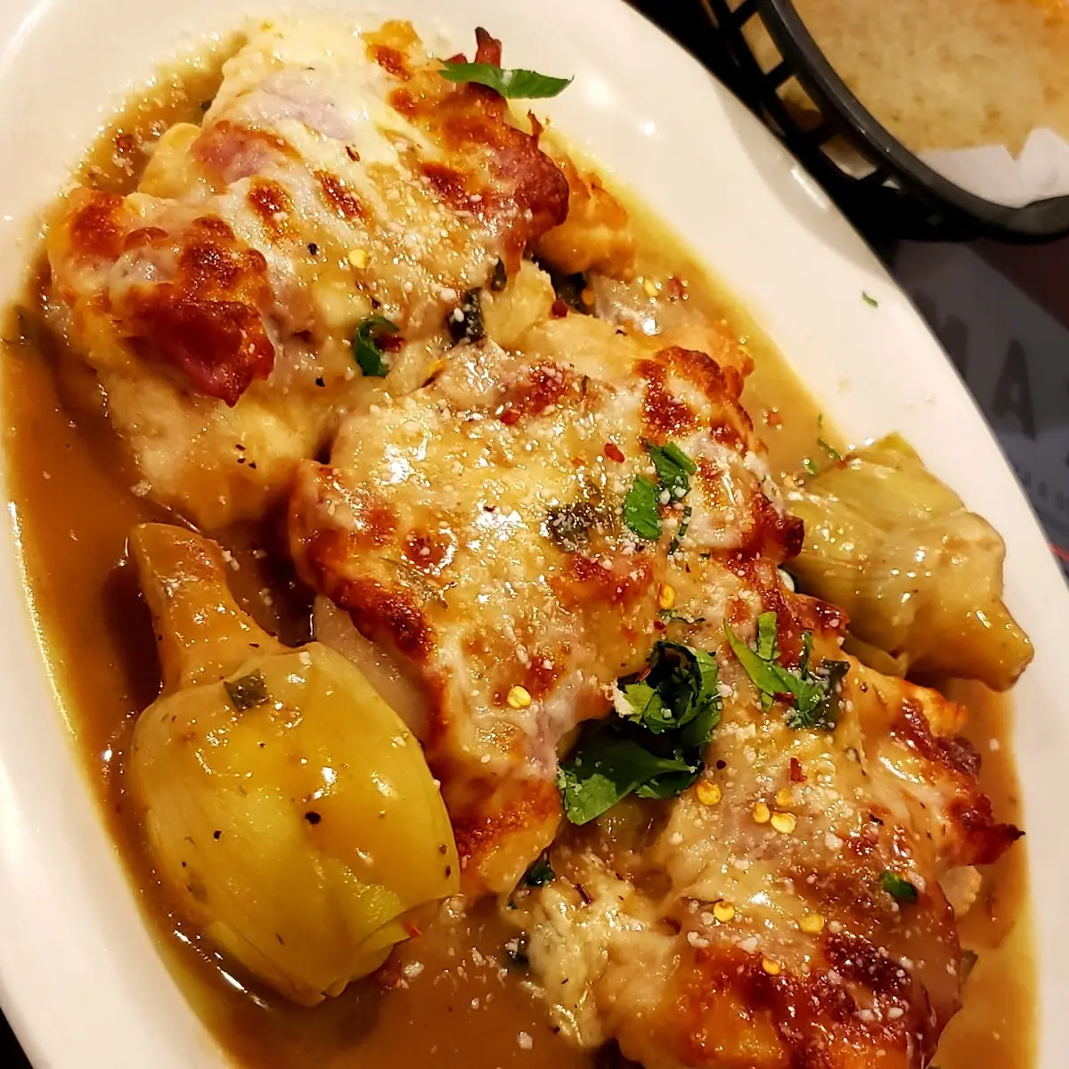 Chicken Saltimbocca with Artichoke Hearts
