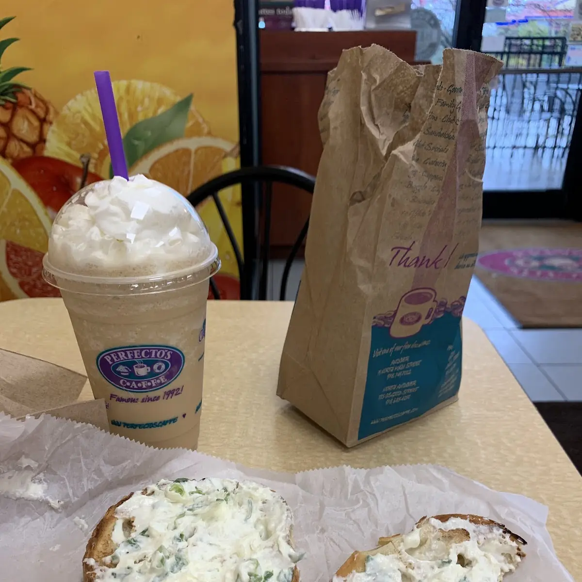 Plain Bagel Cream Cheese
