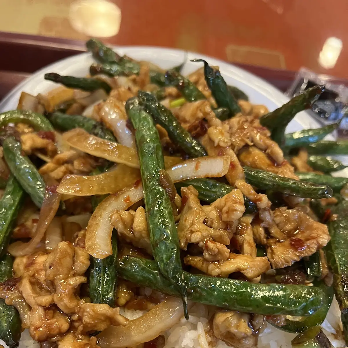 Mala String Bean with Chicken