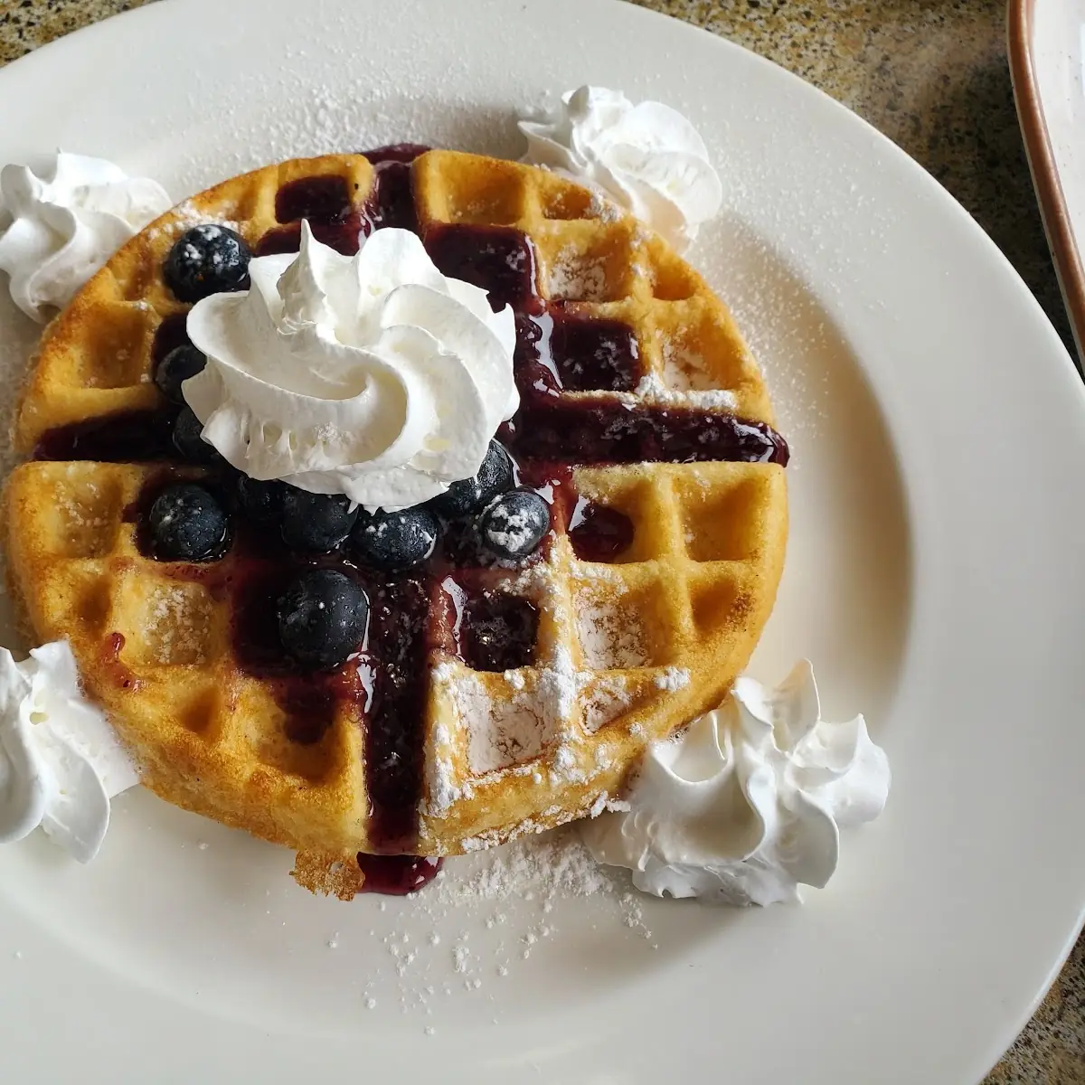 Blueberry Belgian Waffle