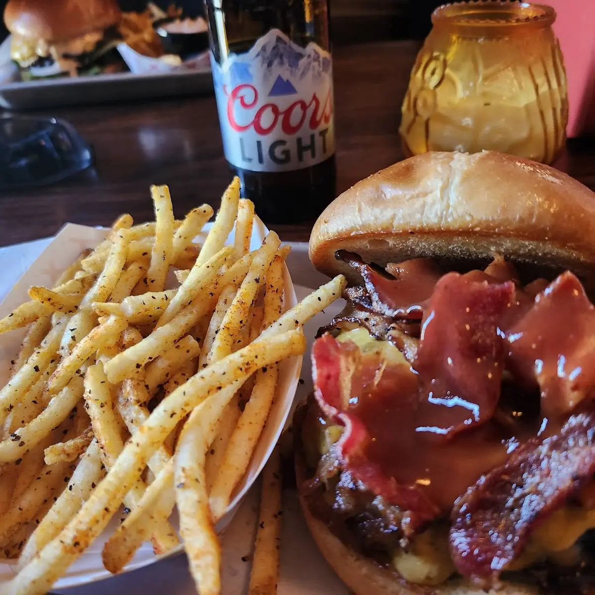Cheese and Bacon Burger