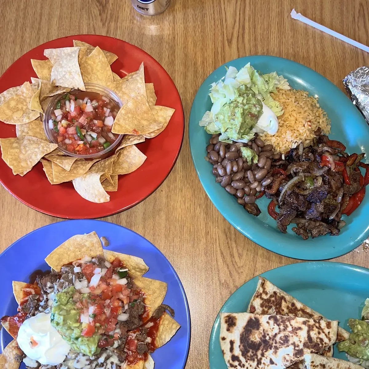 Steak Fajitas Chicken Quesadilla