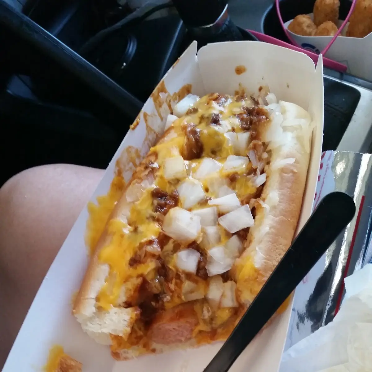 Foot Long Hot Dog
