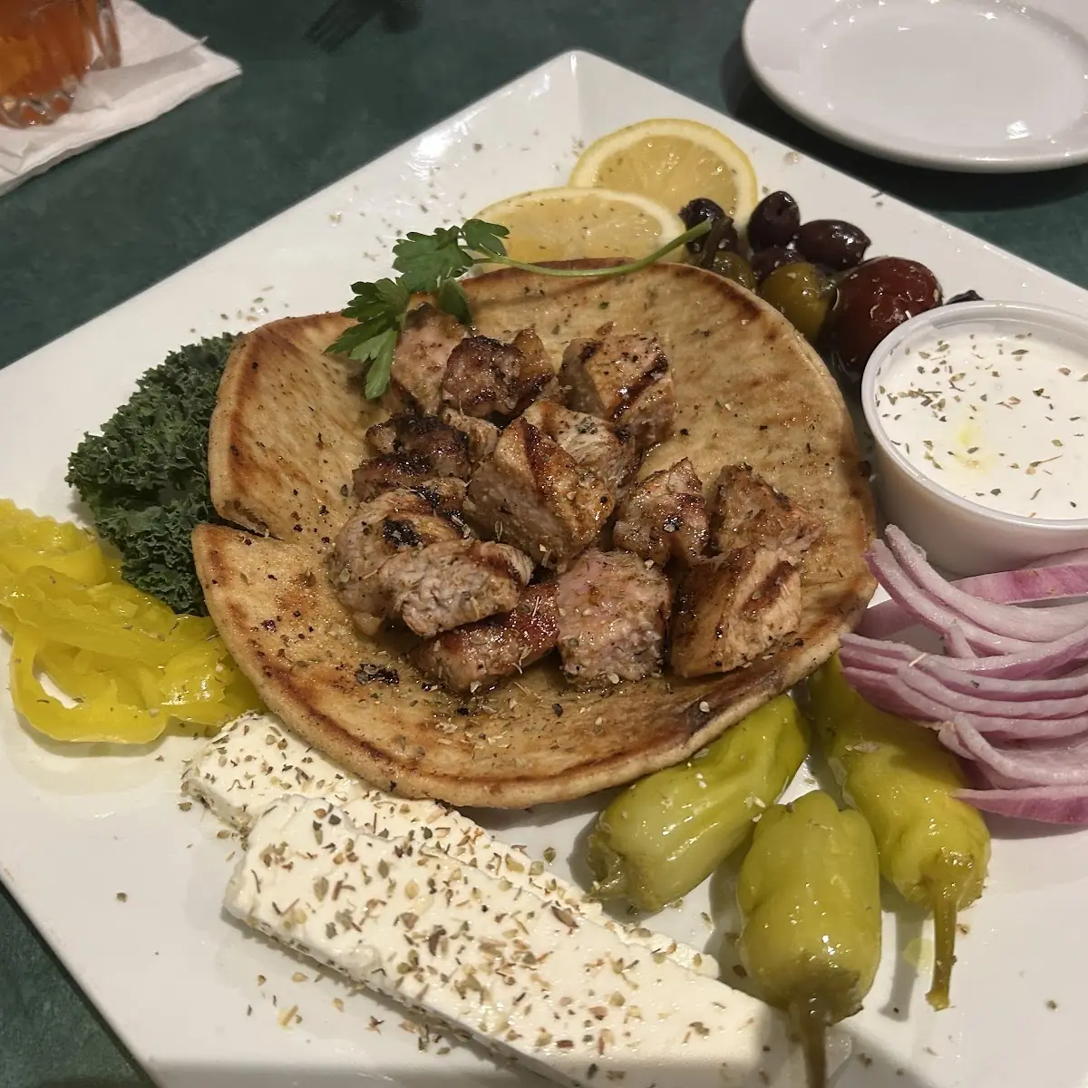 Pork Souvlaki Appetizer