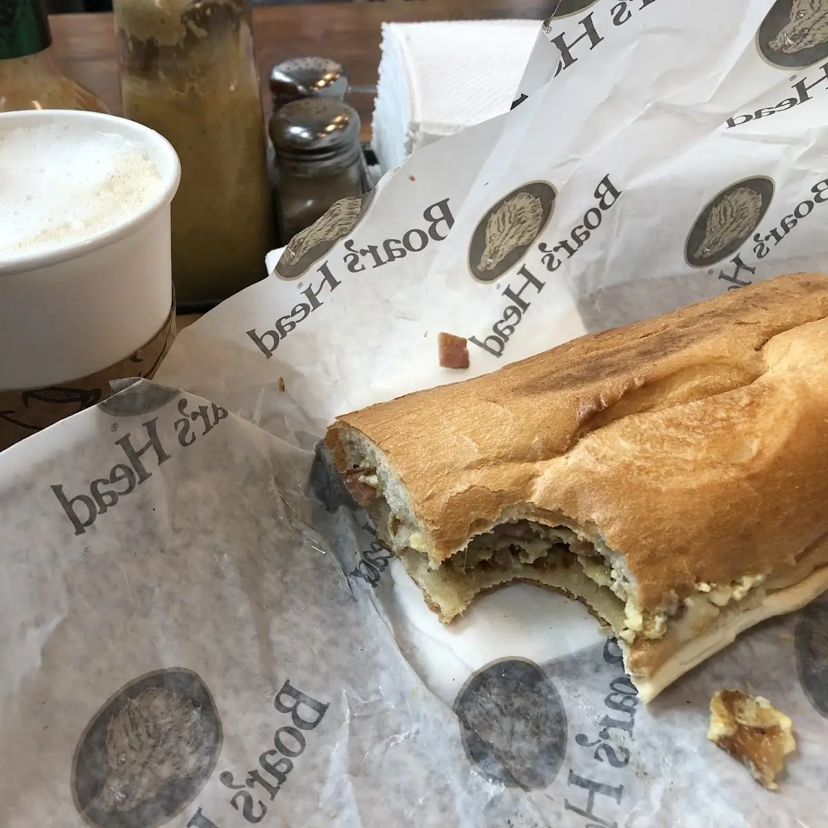 Meat Lovers Breakfast Sandwich