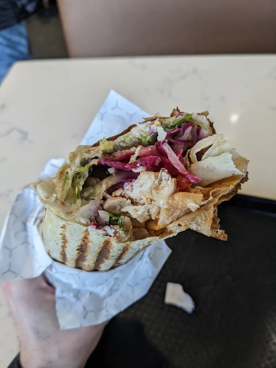 Beef Donair Wrap