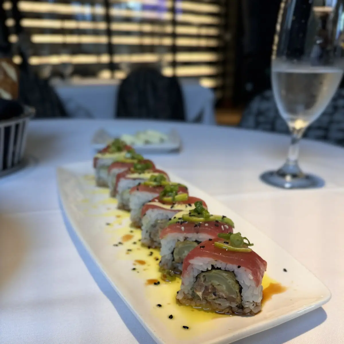 Ahi Tuna Sashimi Style