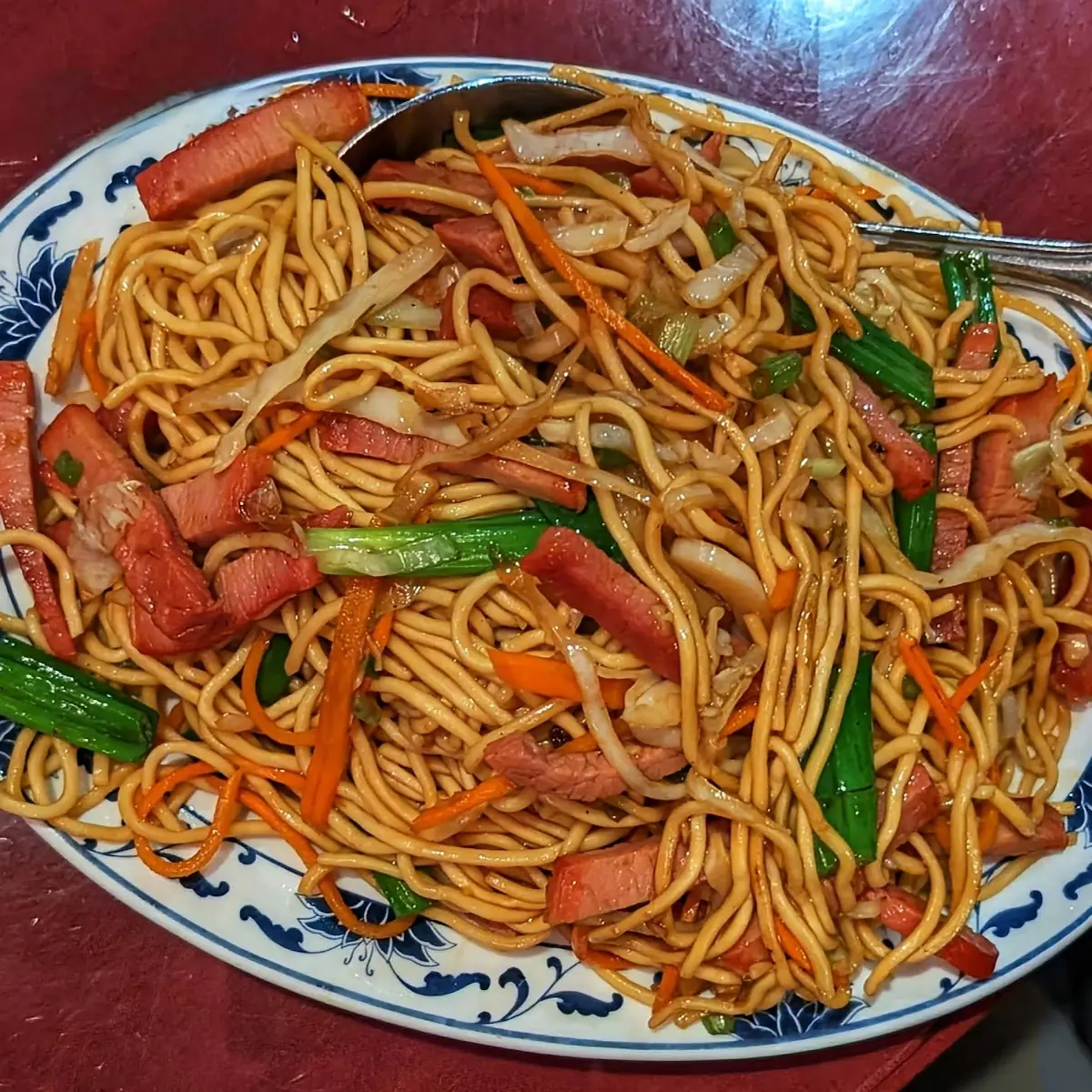 BBQ Pork Chow Mein