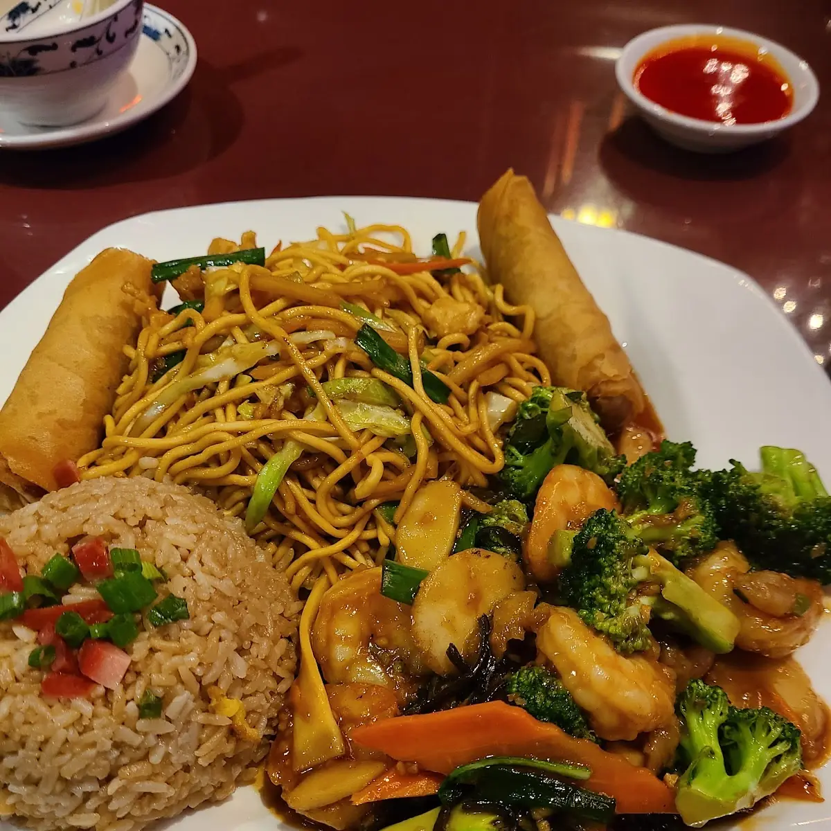 Double Luck Combination Szechuan Shrimp