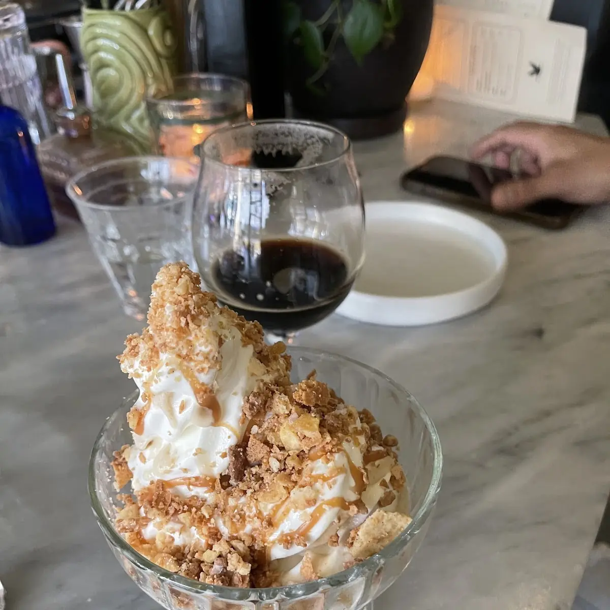 Pine Nut Buster Parfait