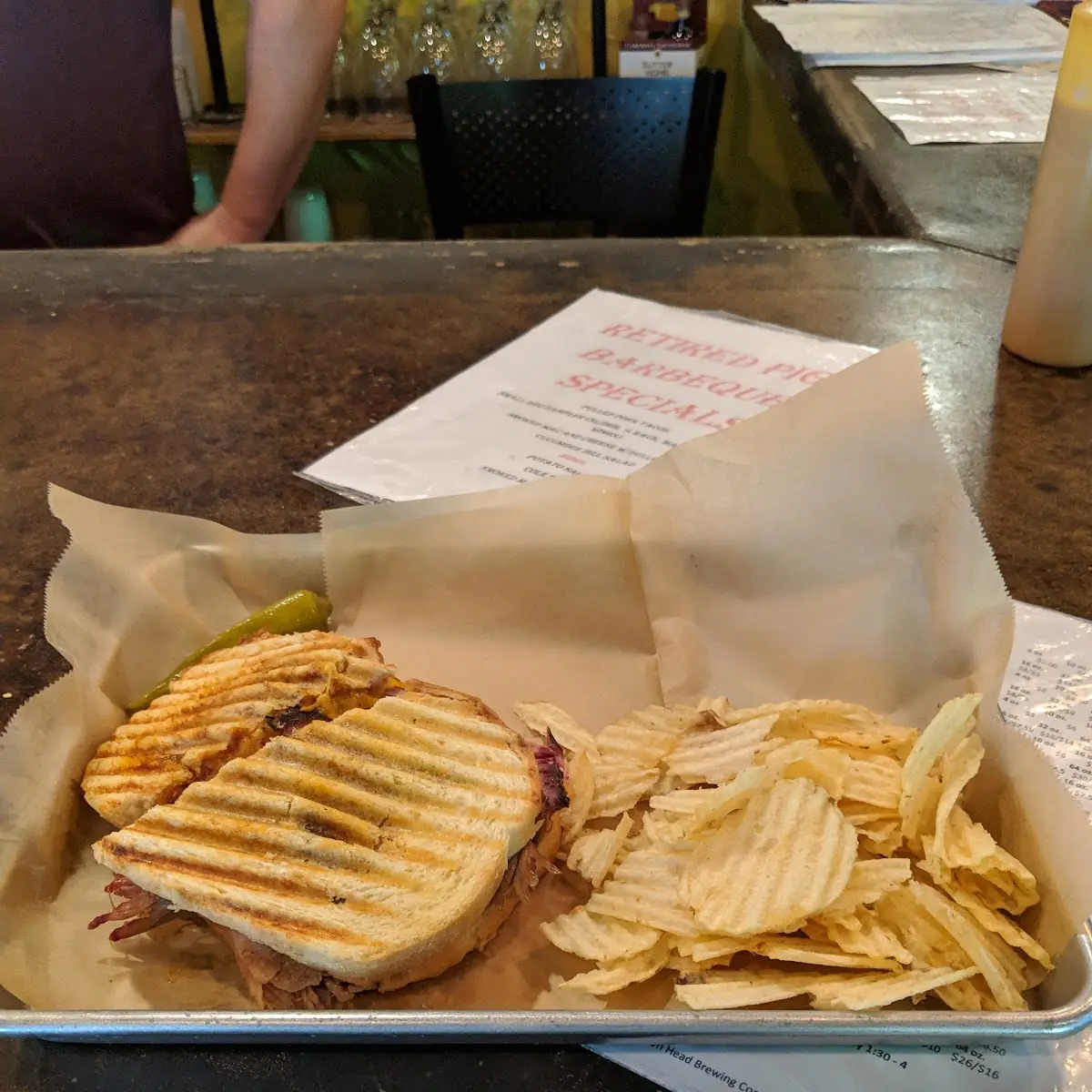 Pulled Pork Panini