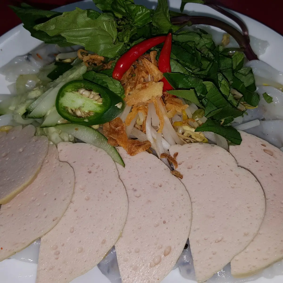 Banh Cuon Cha Lua
