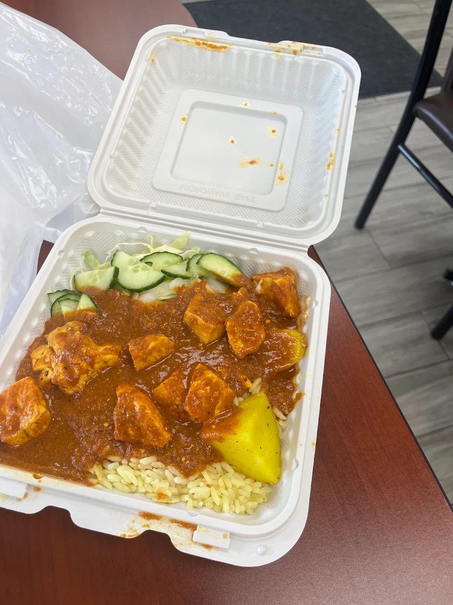 Butter Chicken, Sido Shawarma Mediterranean Grill