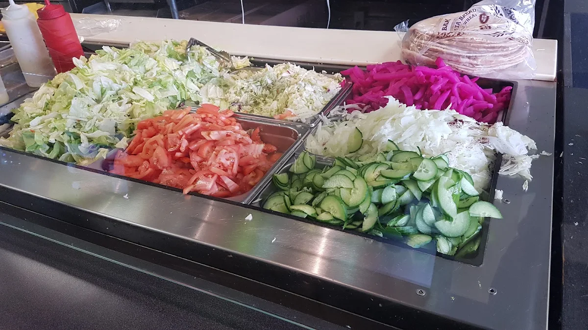 Nice Salad Bar, Sido Shawarma Mediterranean Grill