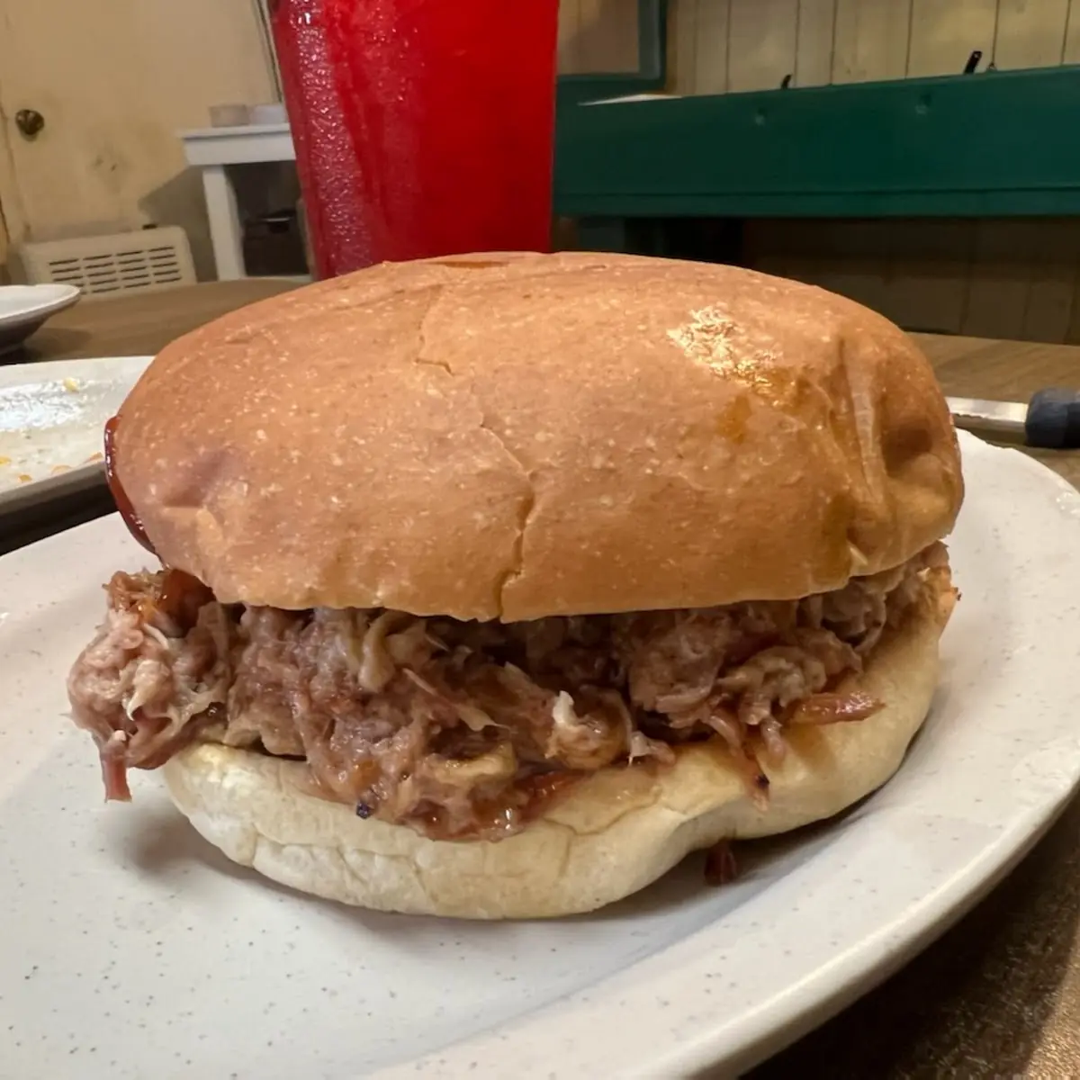 Barbecue Pork Sandwich
