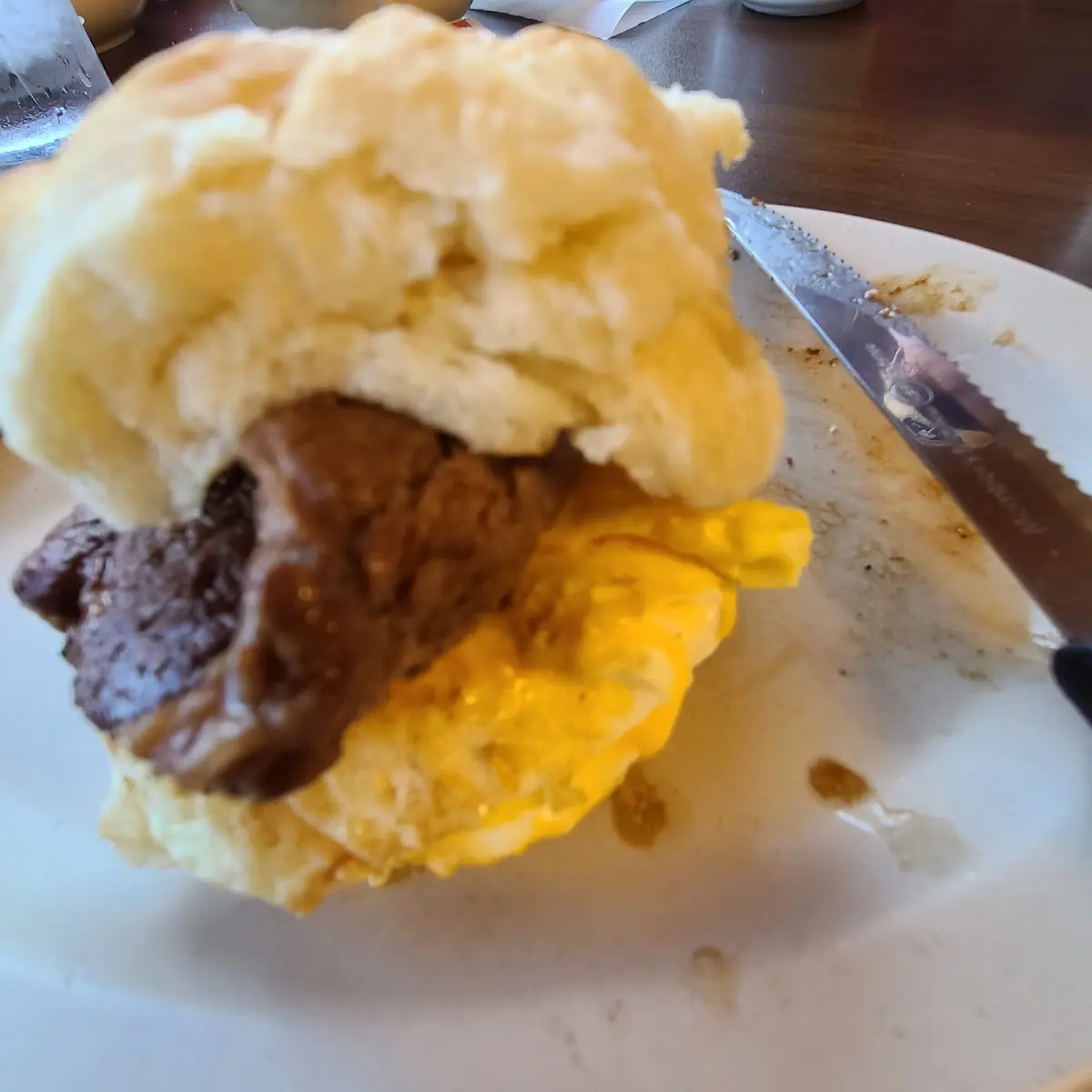 Steak Biscuit