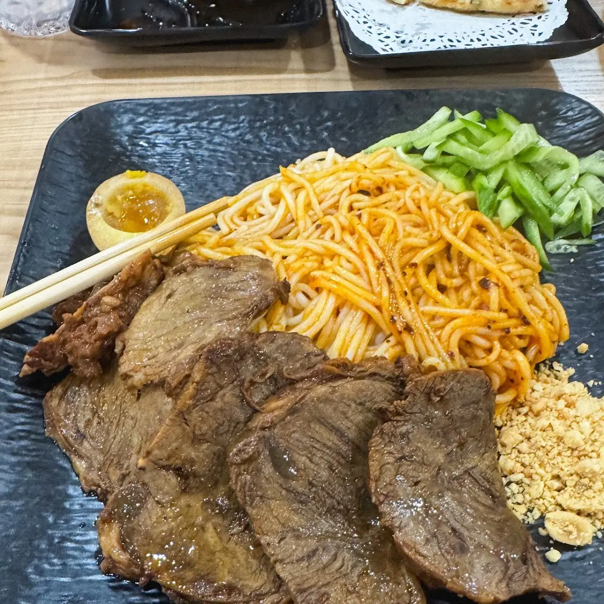 Rice Noodles w Beef