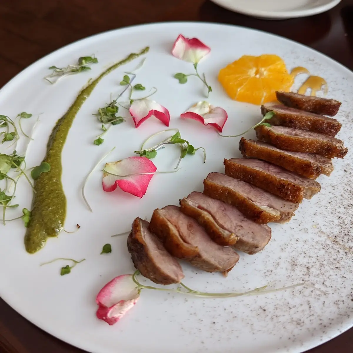 Pan-Seared Peking Duck Breast
