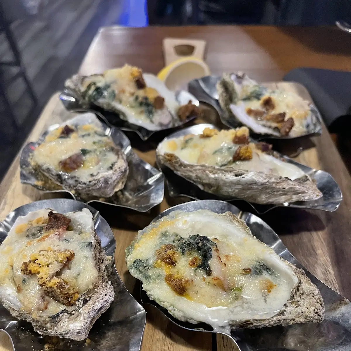Oysters Rockefeller