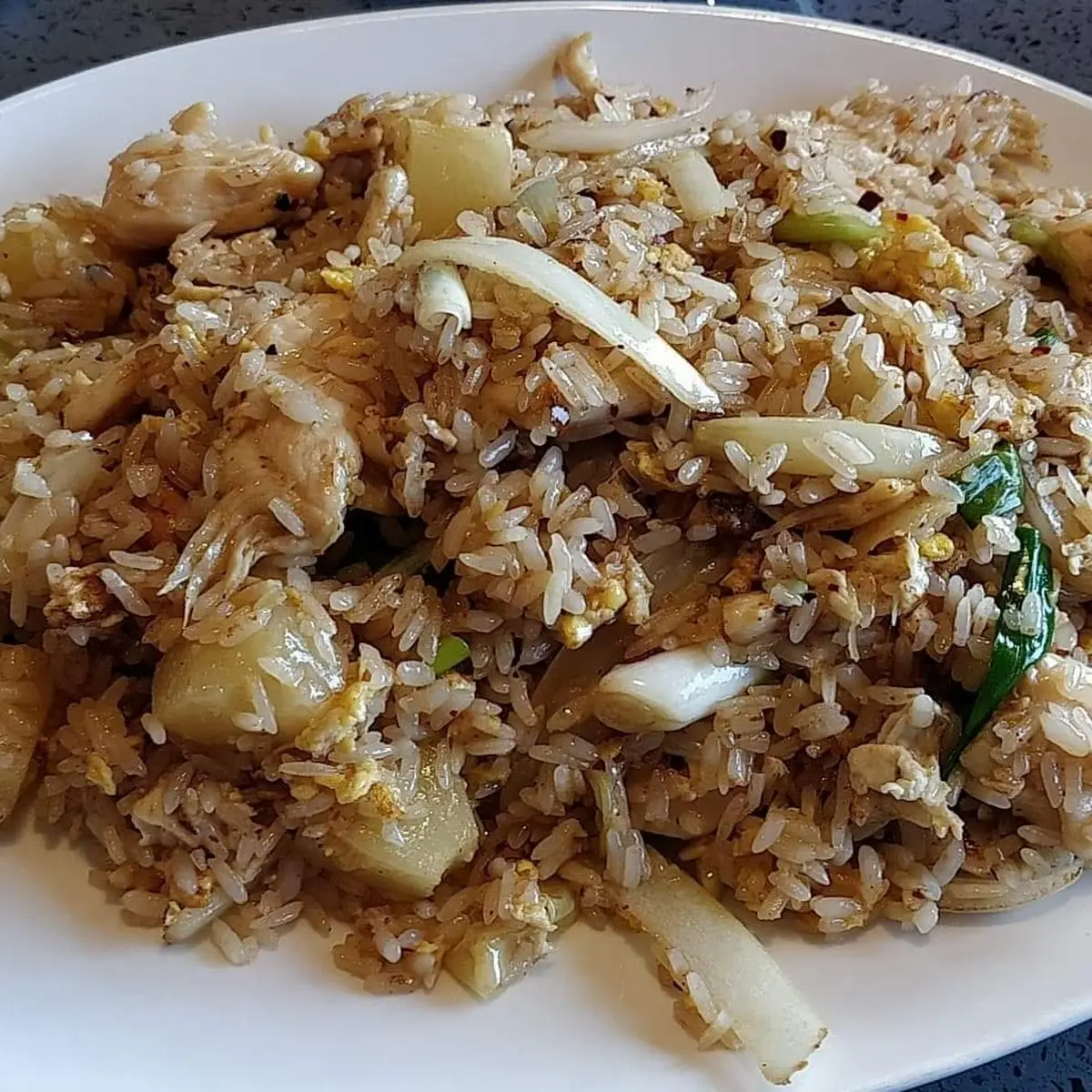 Pineapple Fried Rice Seafood