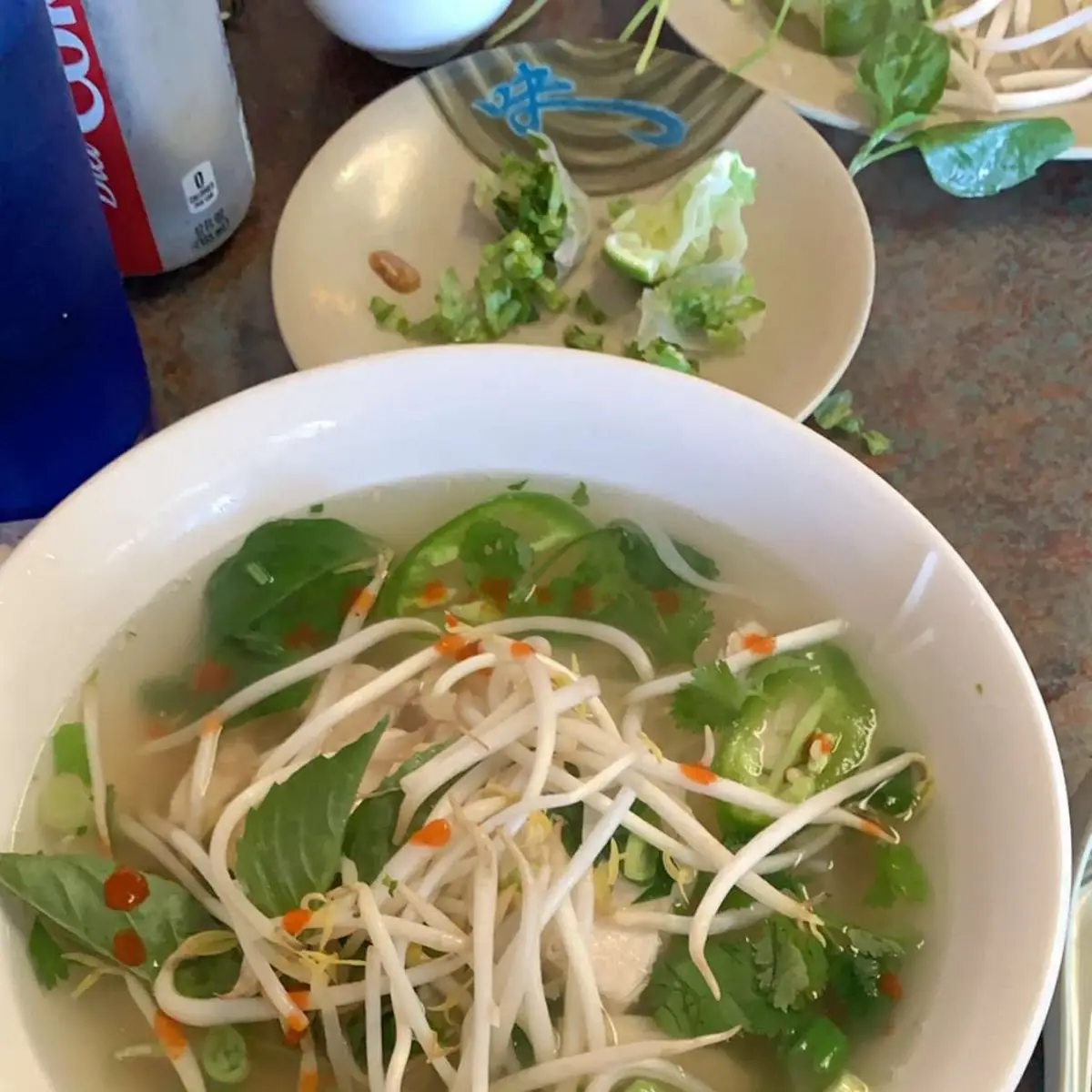 Beef Noodle Pho with Jalapeños