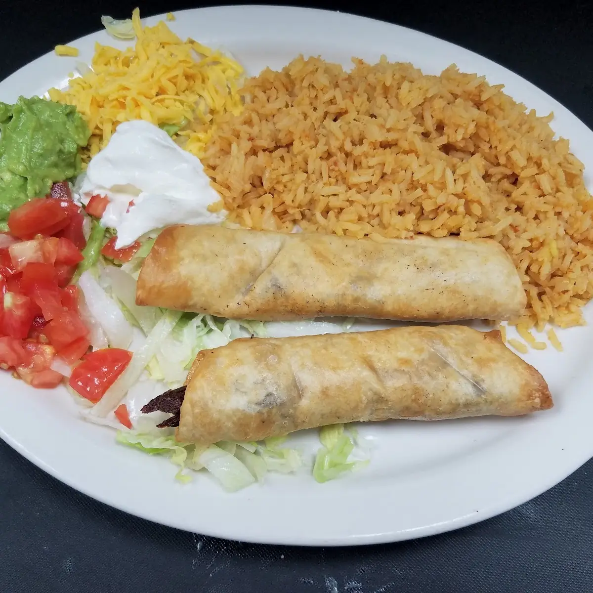 Flautas Plate