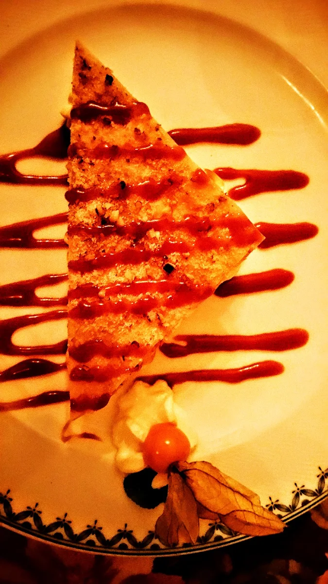 Creme Brulee Napoleon, Mahle House Restaurant
