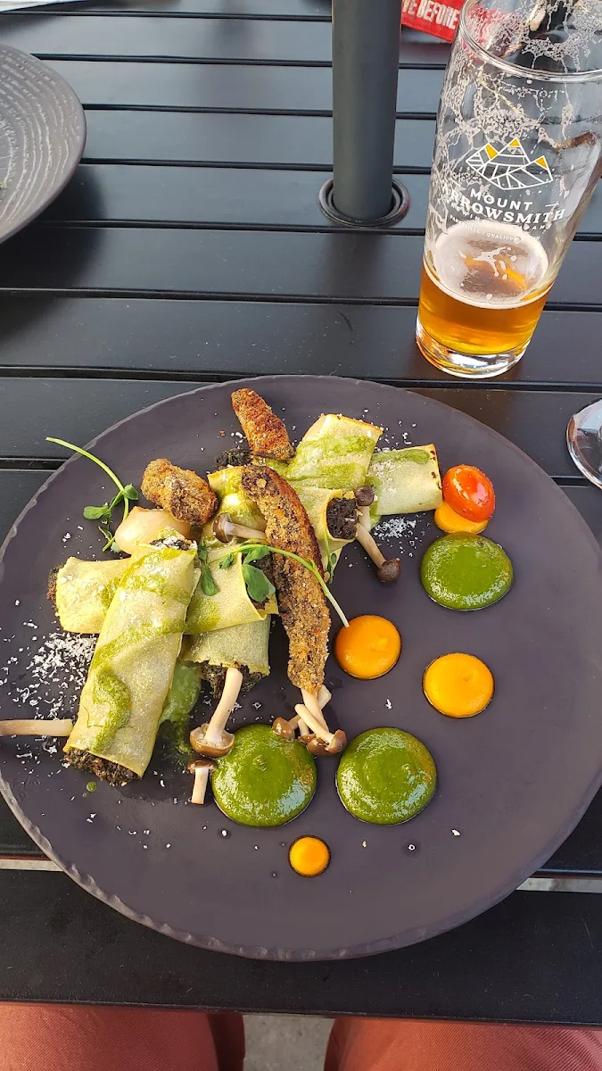 Mushroom Ricotta Cannelloni, Mahle House Restaurant