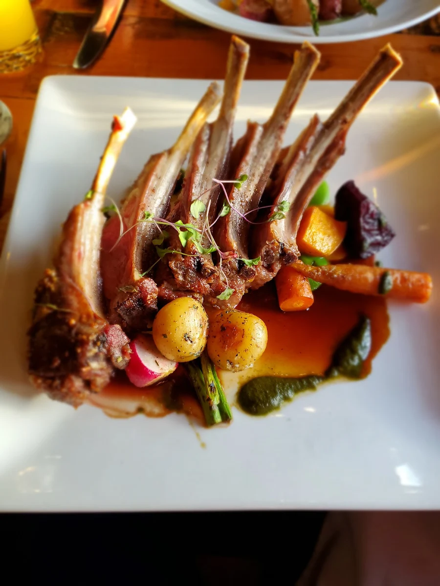 Rack of Lamb, Mahle House Restaurant