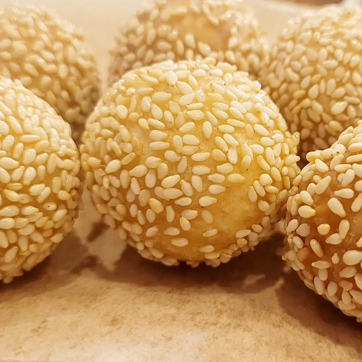 Red Bean Sesame Balls 6