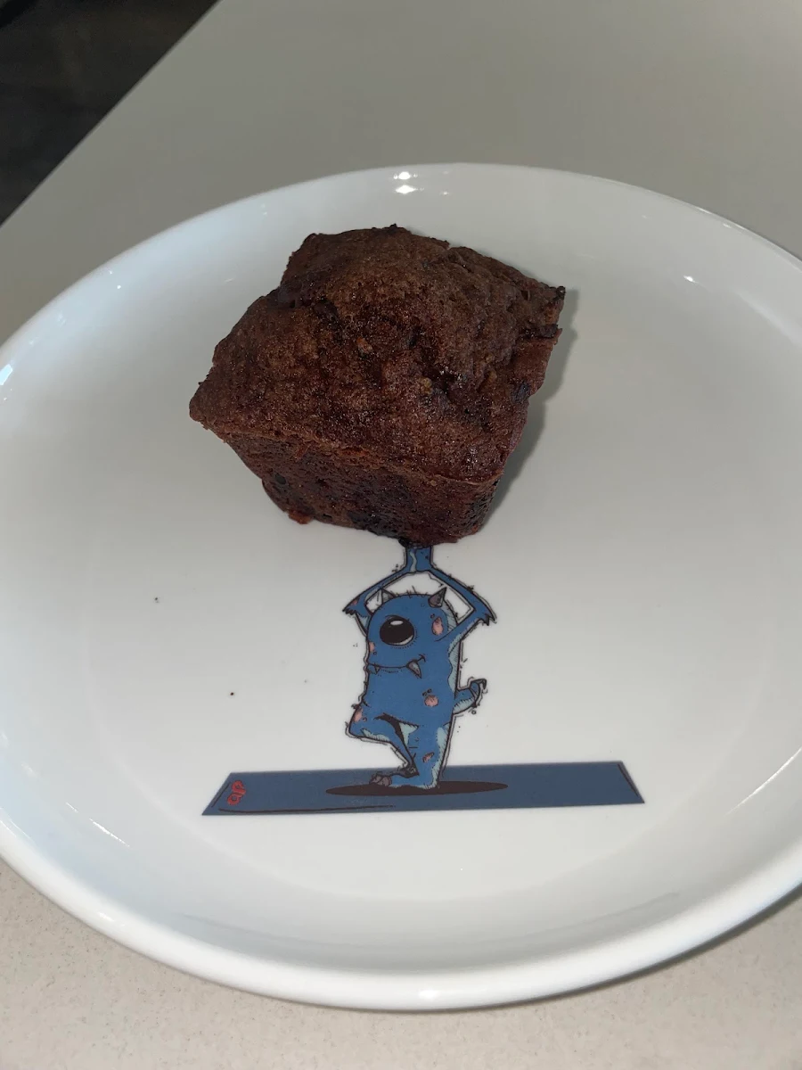 Vegan Chocolate Zucchini Muffin