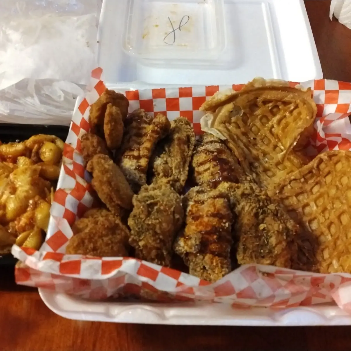 Chicken & Waffle or Waffle Fries