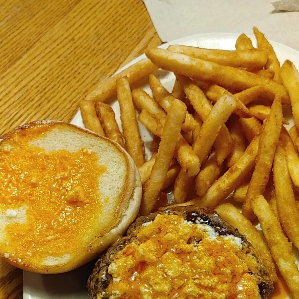 Chicken Wing Blue Burger