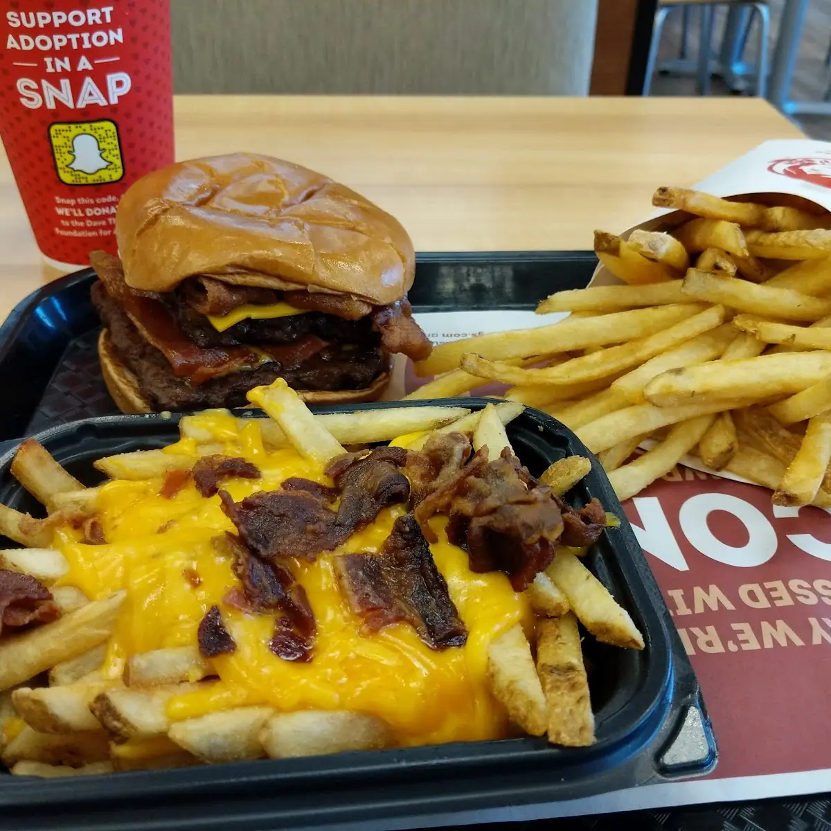 Bacon Double Cheeseburger Combo