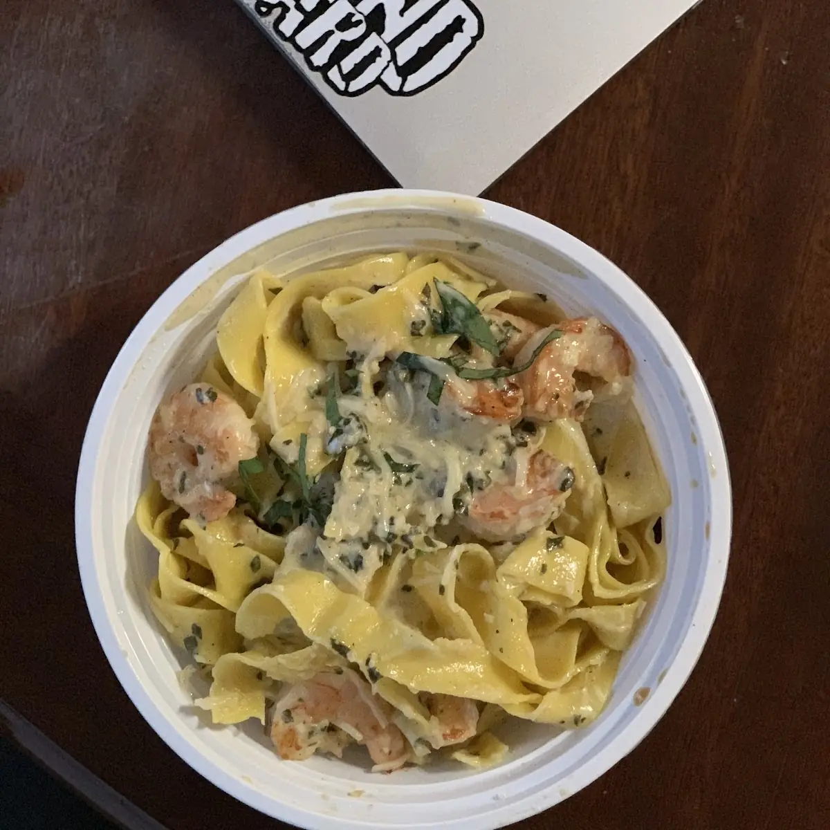 Thai Shrimp Alfredo