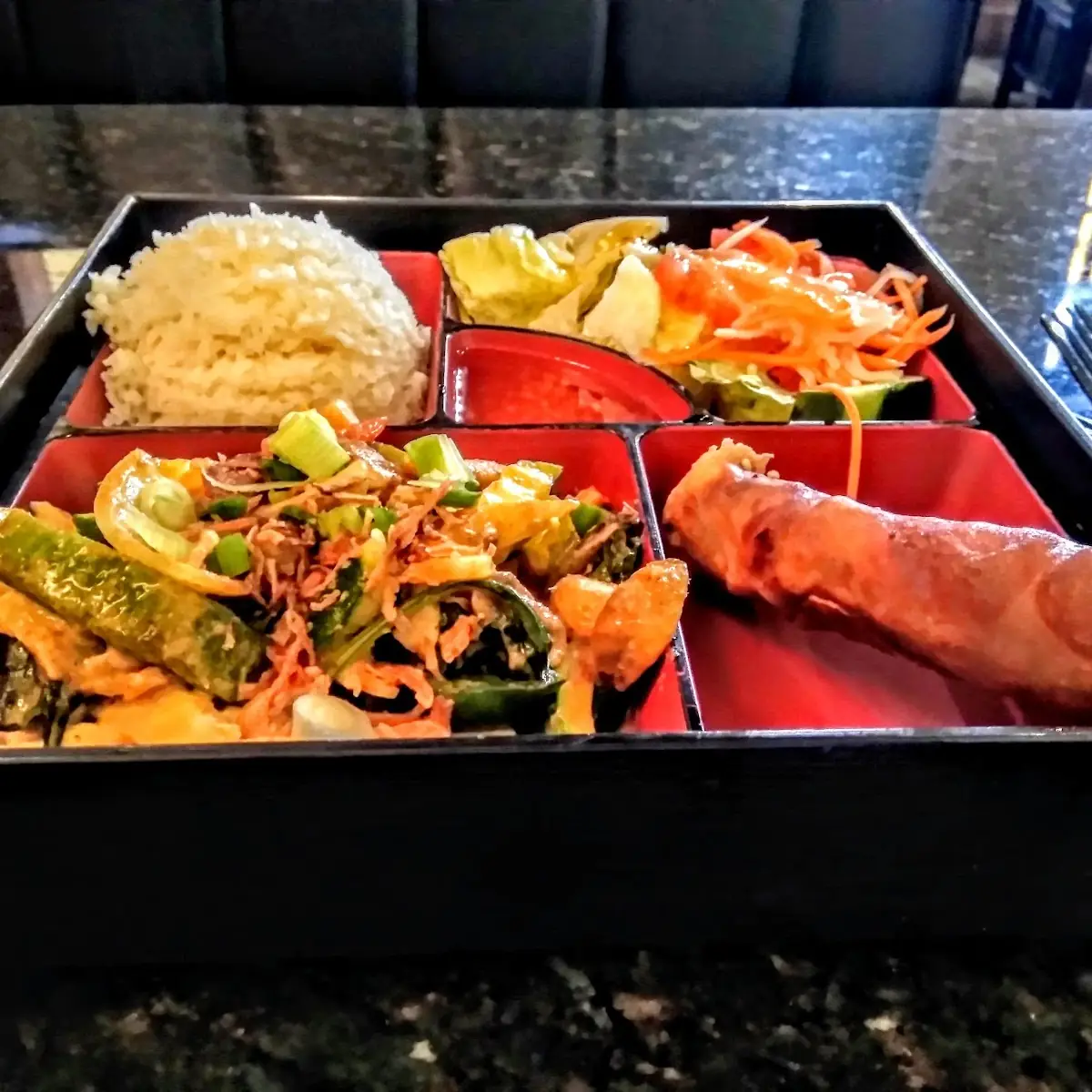 Yellow Curry Bento Box