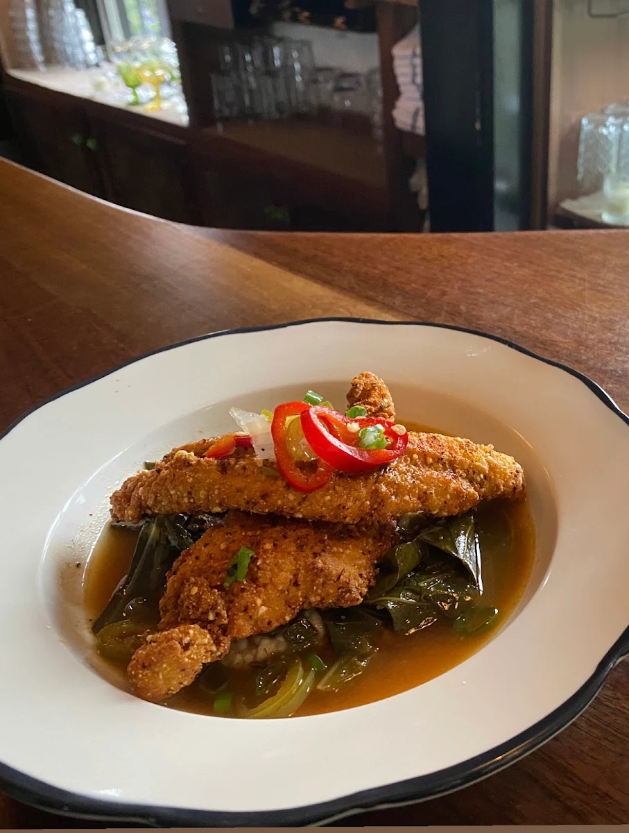 Fried Catfish & Grits