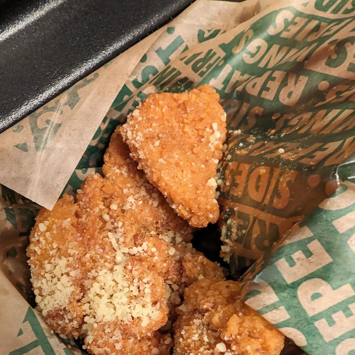 Garlic Parmesan Boneless Wings