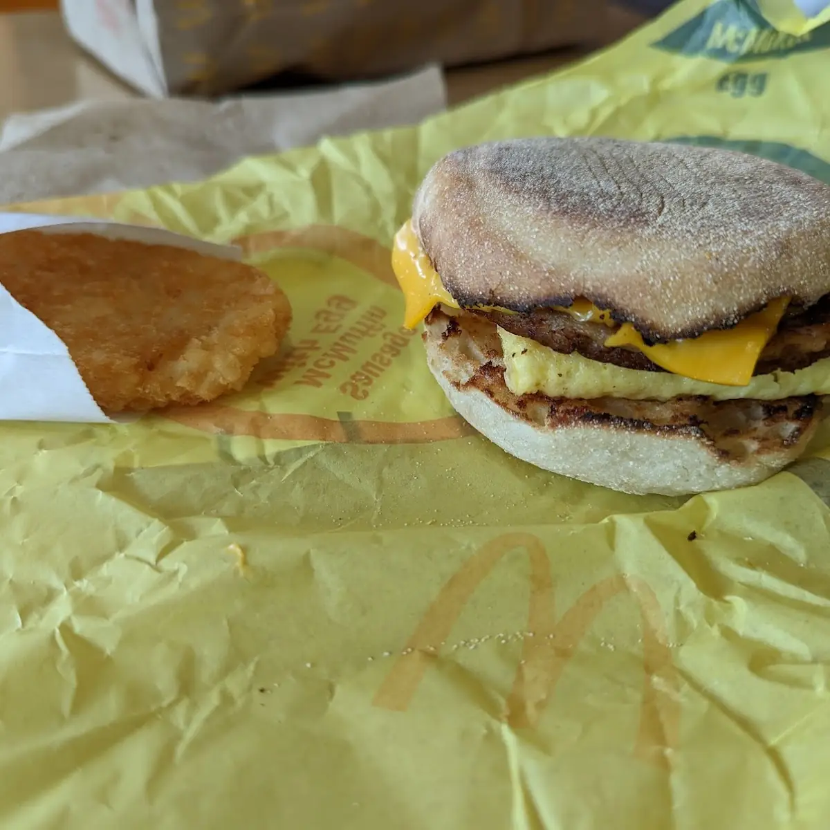 Spicy Saja Mcmuffin with Egg