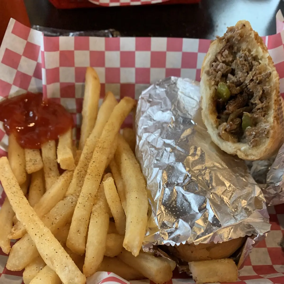 Philly Cheese Steak Sandwich